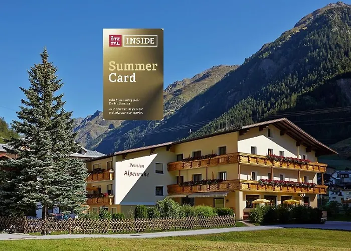 Fremdenpension Alpenruhe Гостьовий будинок Зельден